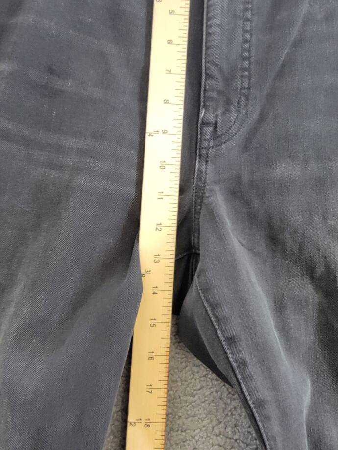 Lauren Ralph Lauren Plus-Size High-Rise Skinny Ankle Jeans Women's 18W Black