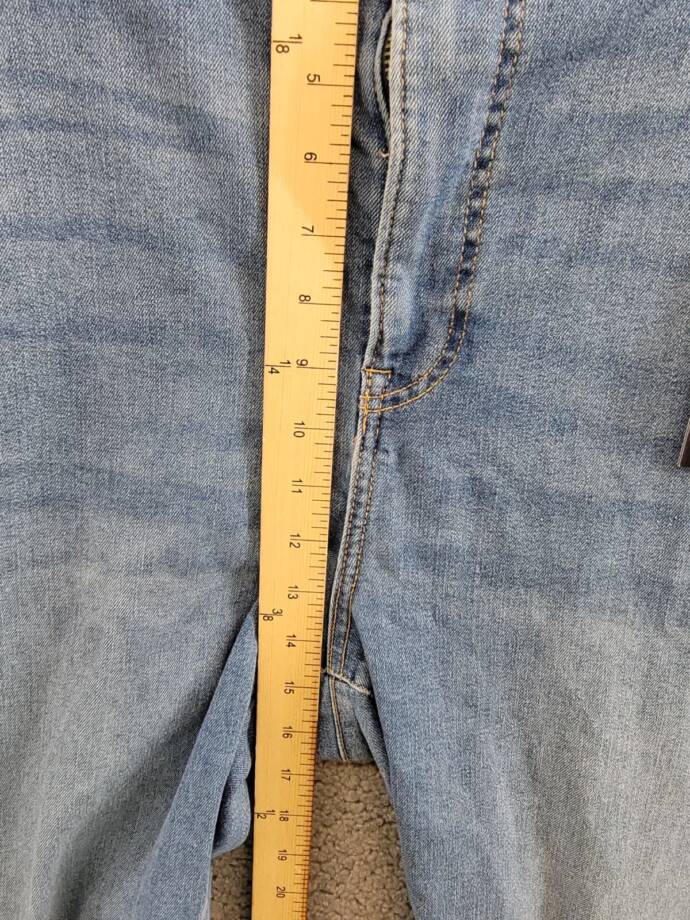 Tommy Hilfiger Plus Size TH Flex Waverly Jeans Womens 22W Chesapeake Wash Button