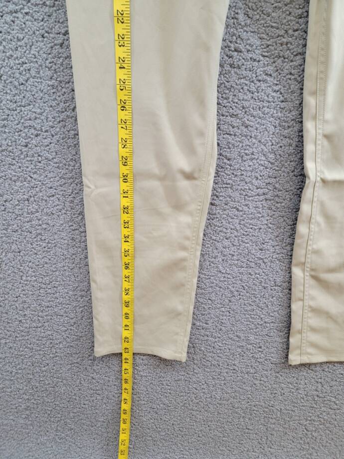Polo Ralph Lauren Slim-Fit Performance Chino Pants Men's 34x32 Khaki Button Zip