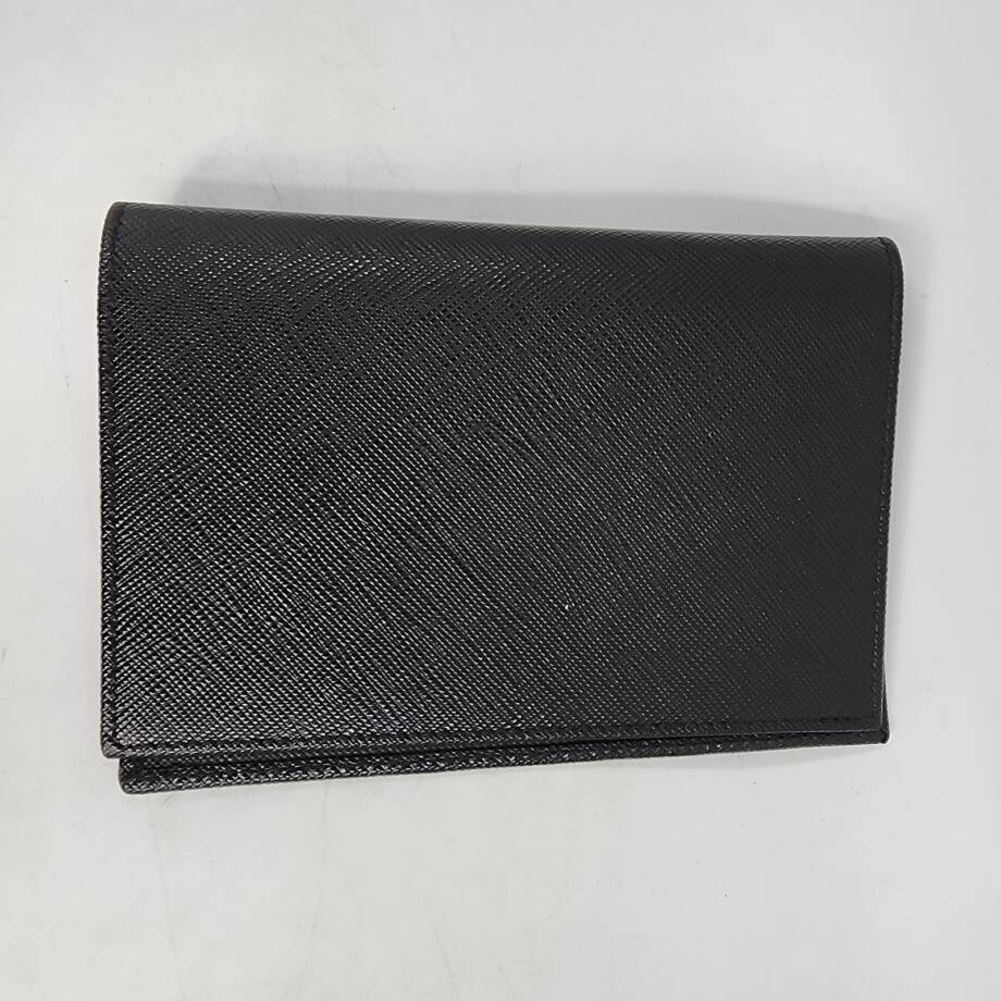 The Men's Store at Bloomingdale's Leather Bifold Passport Case One Size Black