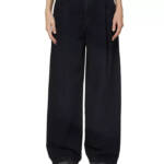 AGOLDE Ellis High Rise Wide Leg Jeans Women's 23 Crushed Button Zip Closure