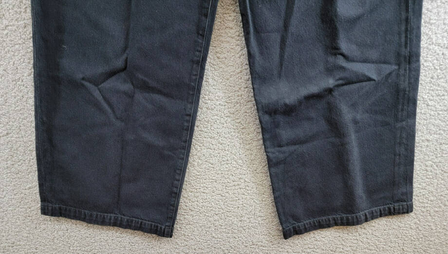 AGOLDE Ellis High Rise Wide Leg Jeans Women's 23 Crushed Button Zip Closure