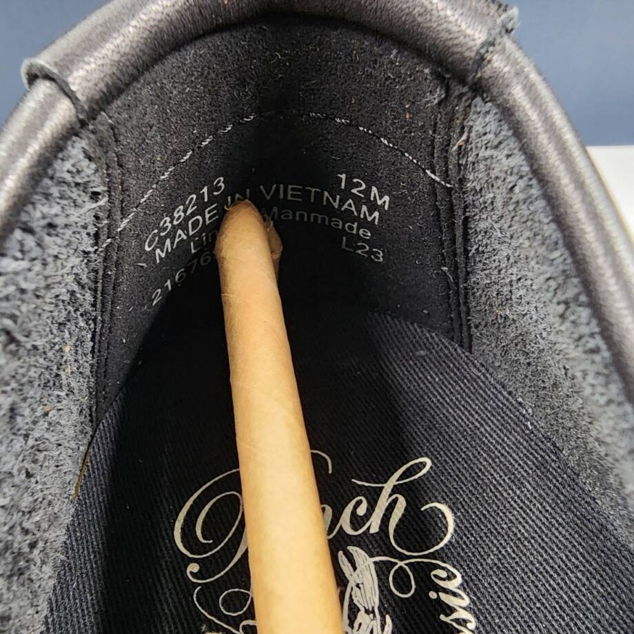 Cole Haan Pinch Weekender Penny Loafers Men's 12 Black Angora Slip on Round Toe