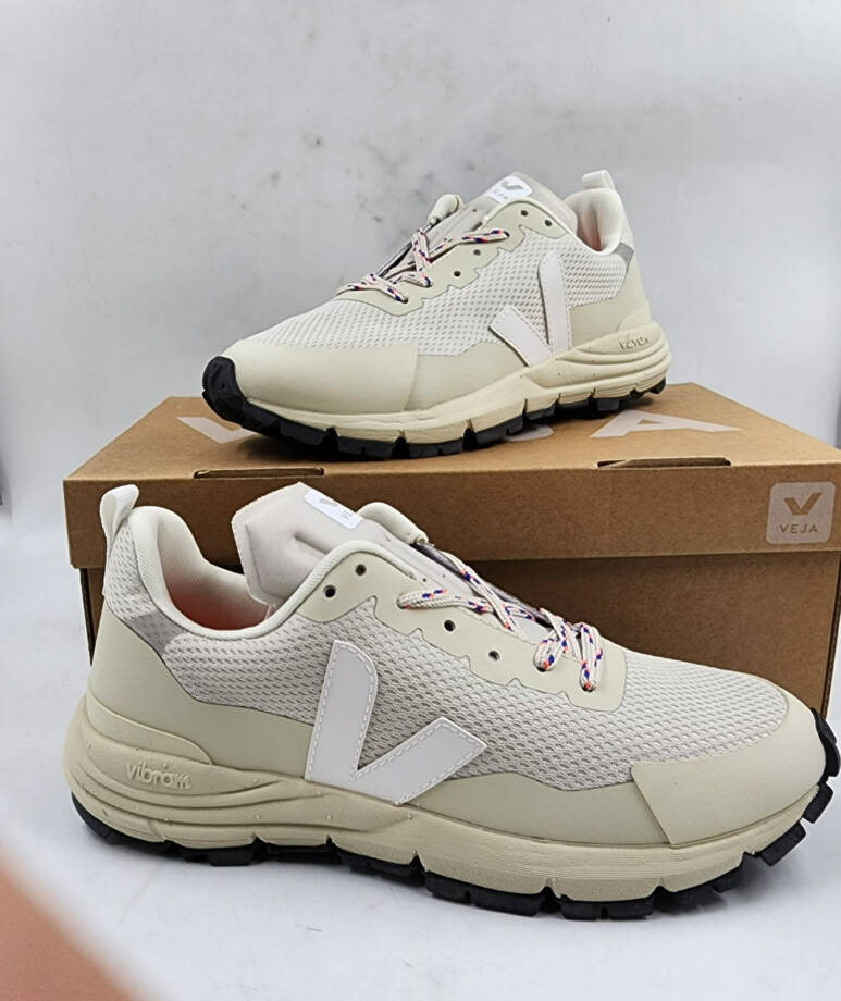 Veja Dekkan Mesh Low Top Sneakers Women's 6US Natural White Round Roe Lace Up