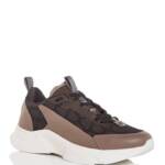 Valentino Garavani Low Top Sneakers Men's 45 Khaki Lace Up Fastening