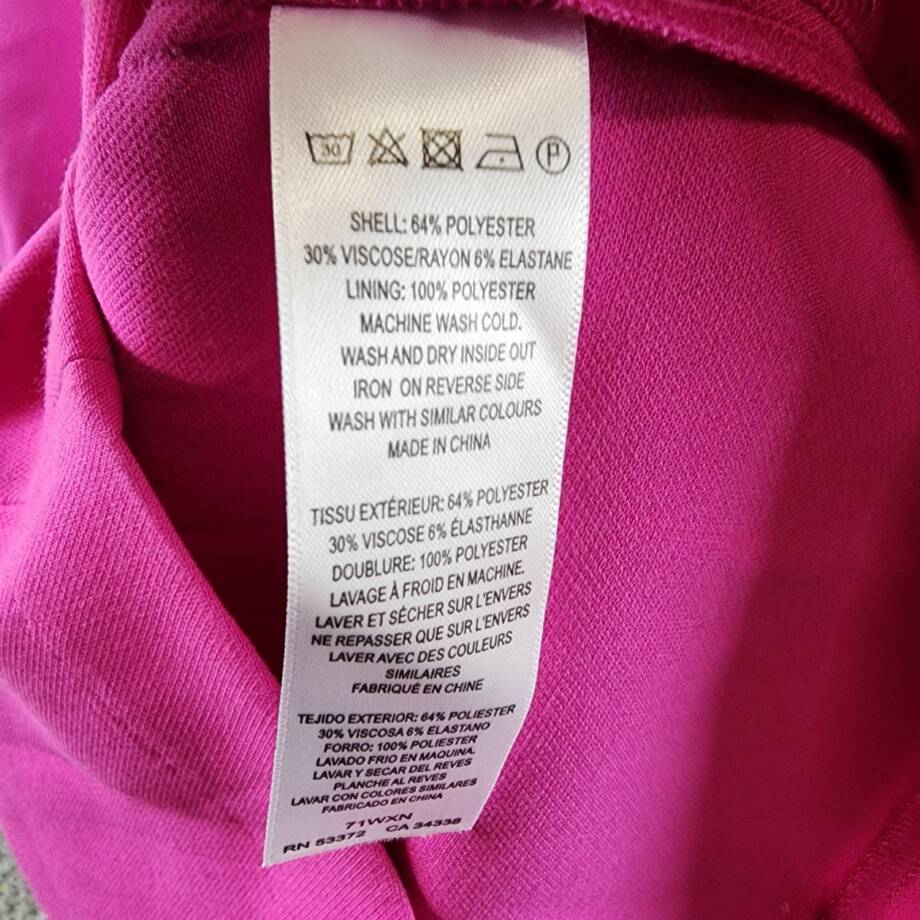 French Connection Whisper Straight-Neck Strappy Dress Women's 0 Wild Rosa Zipped