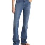 Michael Kors Collection Cotton Slim Stovepipe Jeans Women's 10 Indigo