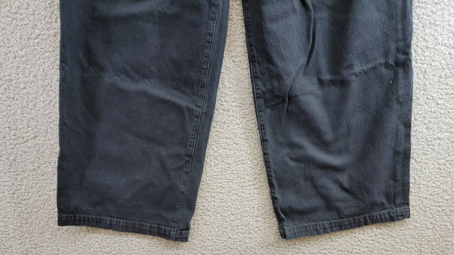 AGOLDE Ellis High Rise Wide Leg Jeans Women's 24 Crushed Button Zip Closure