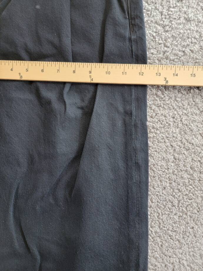 AGOLDE Ellis High Rise Wide Leg Jeans Women's 24 Crushed Button Zip Closure