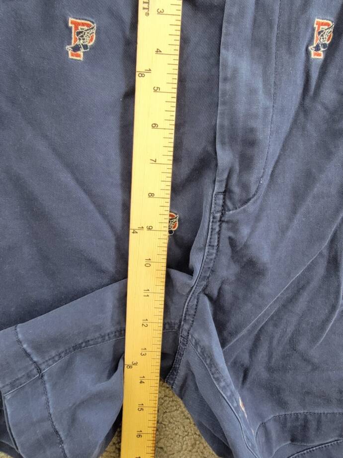 Polo Ralph Lauren 6-Inch Polo Prepster P-Wing Shorts Mens XL Navy Button Closure