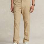 Polo Ralph Lauren Tailored Fit Performance Chino Pants Men's 33/30 Khaki Zip Fly