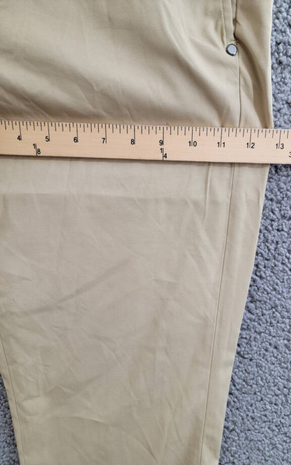 Polo Ralph Lauren Tailored Fit Performance Chino Pants Men's 33/30 Khaki Zip Fly
