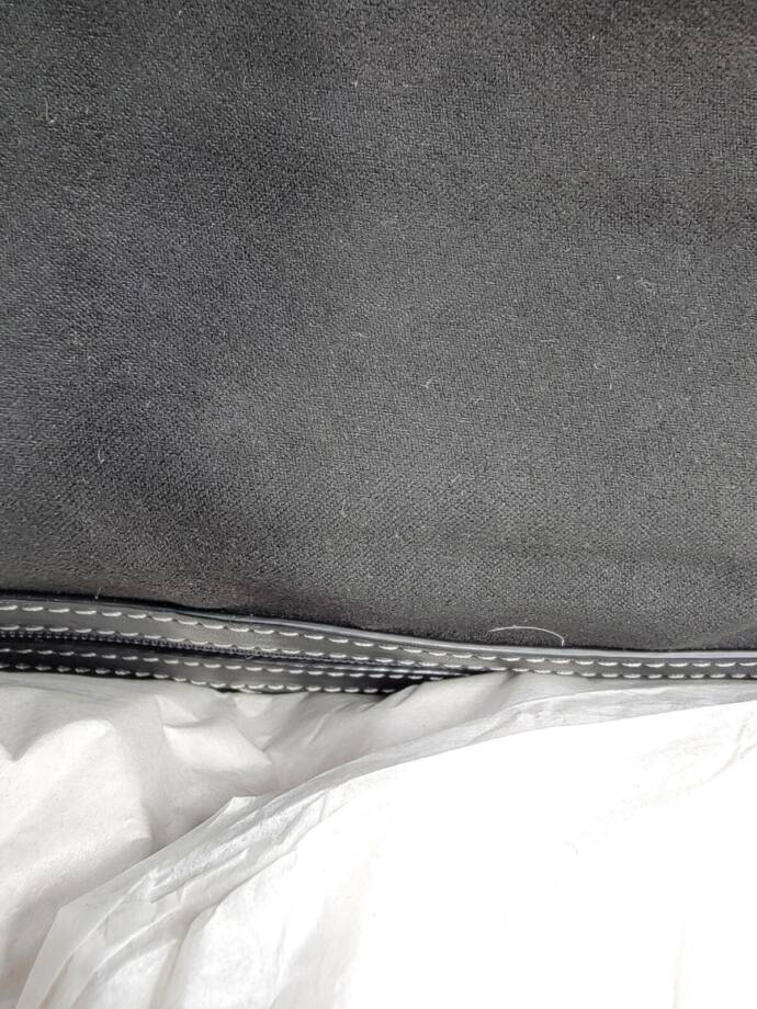 Sam Edelman Dallie Flap Crossbody Bag Women's Black Chain Strap Back Zipper