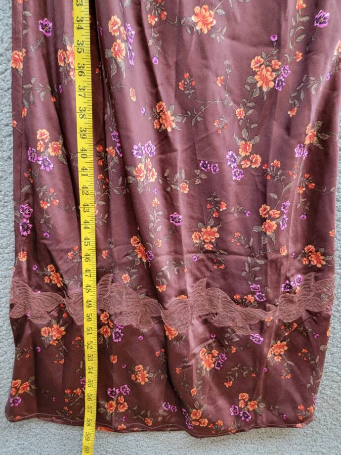 Free People Butterfly Babe Floral Dress Womens S Brown Combo Button Back Closure