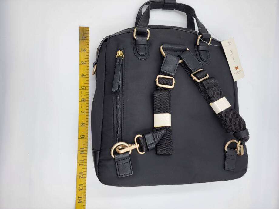 Radley London Spring Park Domed Backpack Women's Black Removable/Adjustable