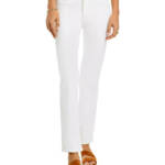 MOTHER The Smarty Pants Skimp High Rise Jeans Women's 26 Totally Innocent Solid