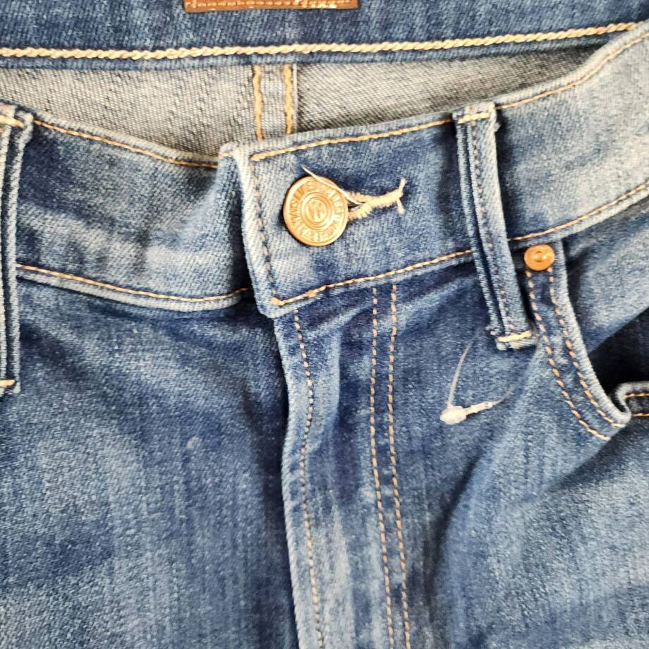 MOTHER The Insider Flood Fray Ankle Straight Jeans Women's 26 We Got The Beat