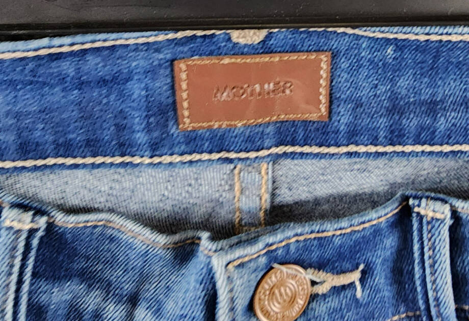 MOTHER The Insider Flood Fray Ankle Straight Jeans Women's 26 We Got The Beat
