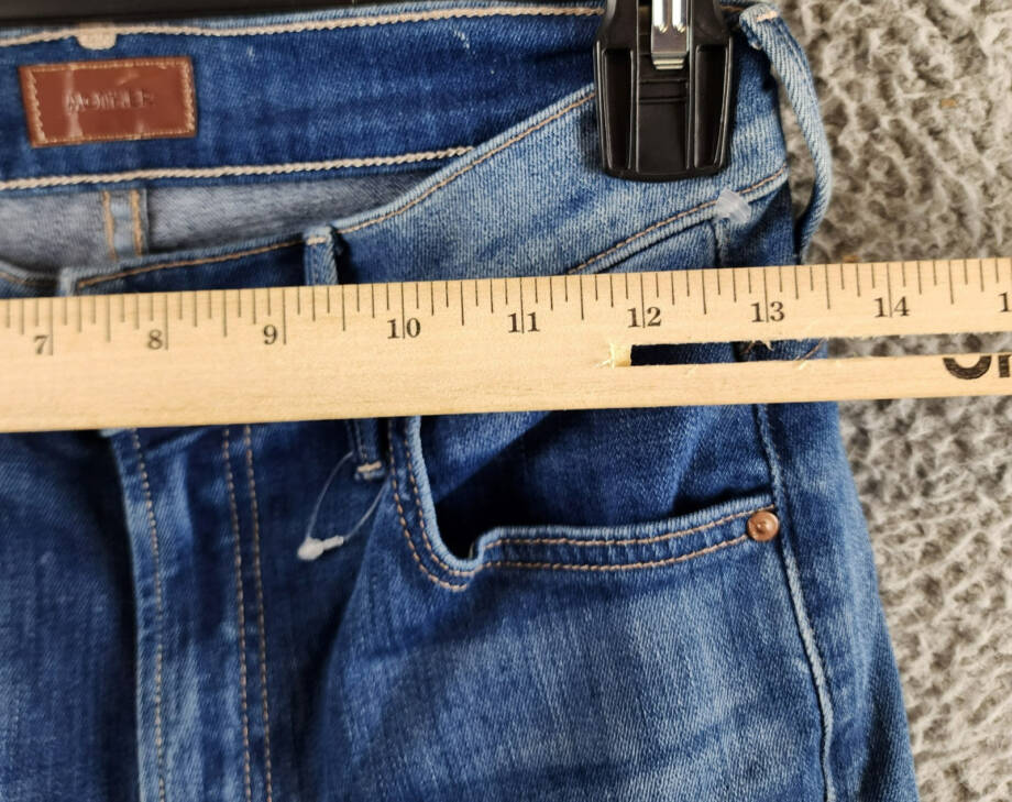 MOTHER The Insider Flood Fray Ankle Straight Jeans Women's 26 We Got The Beat