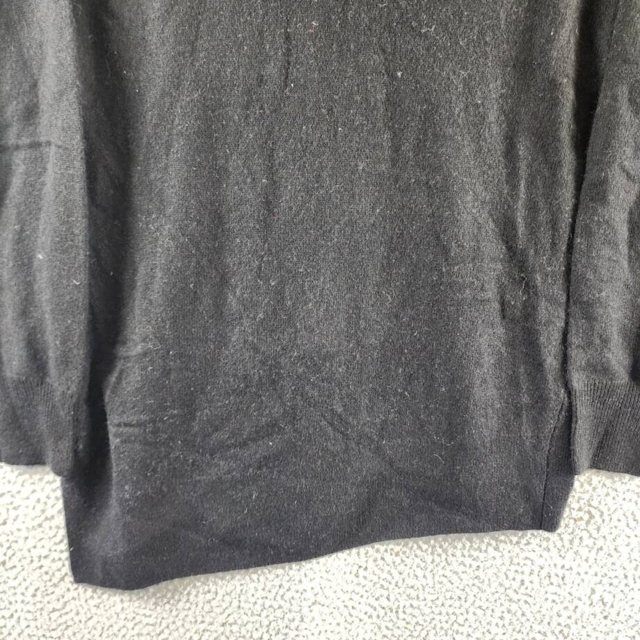 C by Bloomingdale's Cashmere Boat Neck Side Slit Asymmetrical Sweater Women's XS