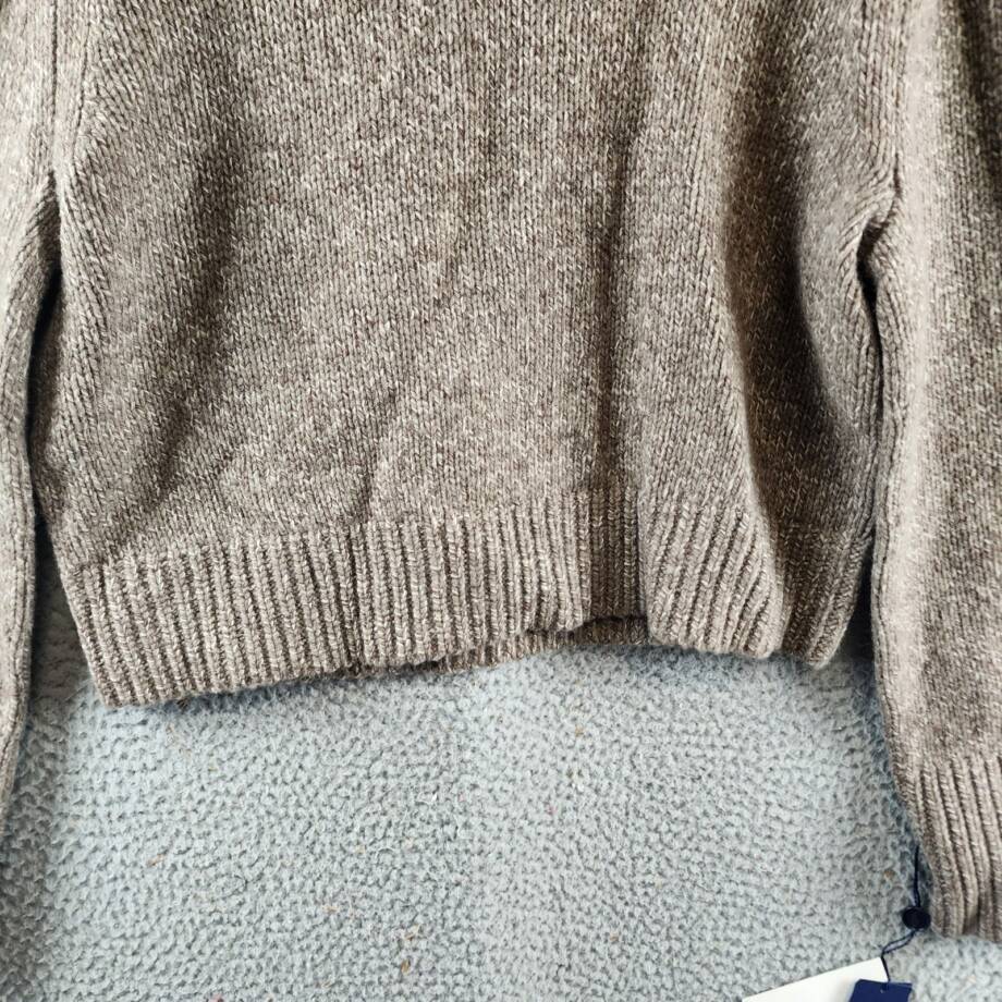 Polo Ralph Lauren Wool & Cashmere Turtleneck Sweater Women's S Brown Marle L/S