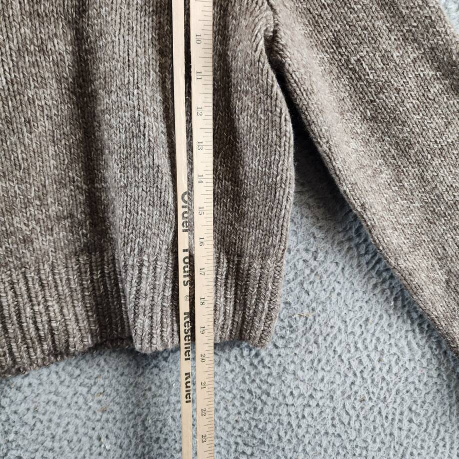 Polo Ralph Lauren Wool & Cashmere Turtleneck Sweater Women's S Brown Marle L/S