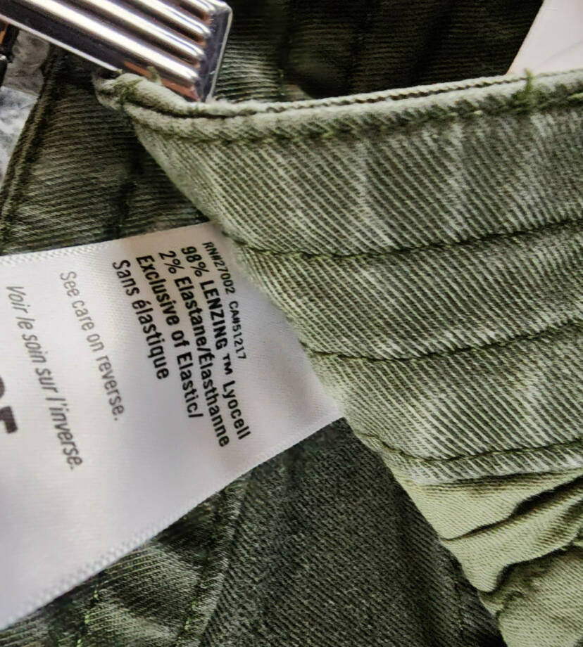 PAIGE Reid Jogger Pants Womens 31 Vintage Forester Green Drawcord Hem Button Zip