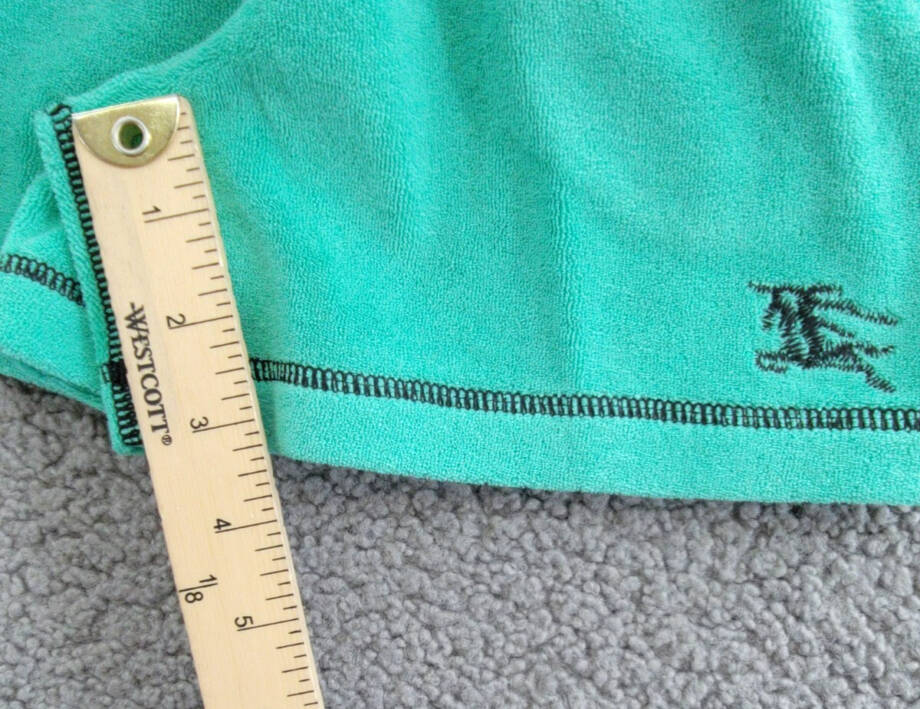 Burberry Equestrian Knight-Embroidered Toweling Shorts Baby Girls Jade 4Y