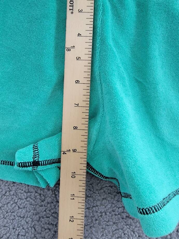 Burberry Equestrian Knight-Embroidered Toweling Shorts Baby Girls Jade 4Y