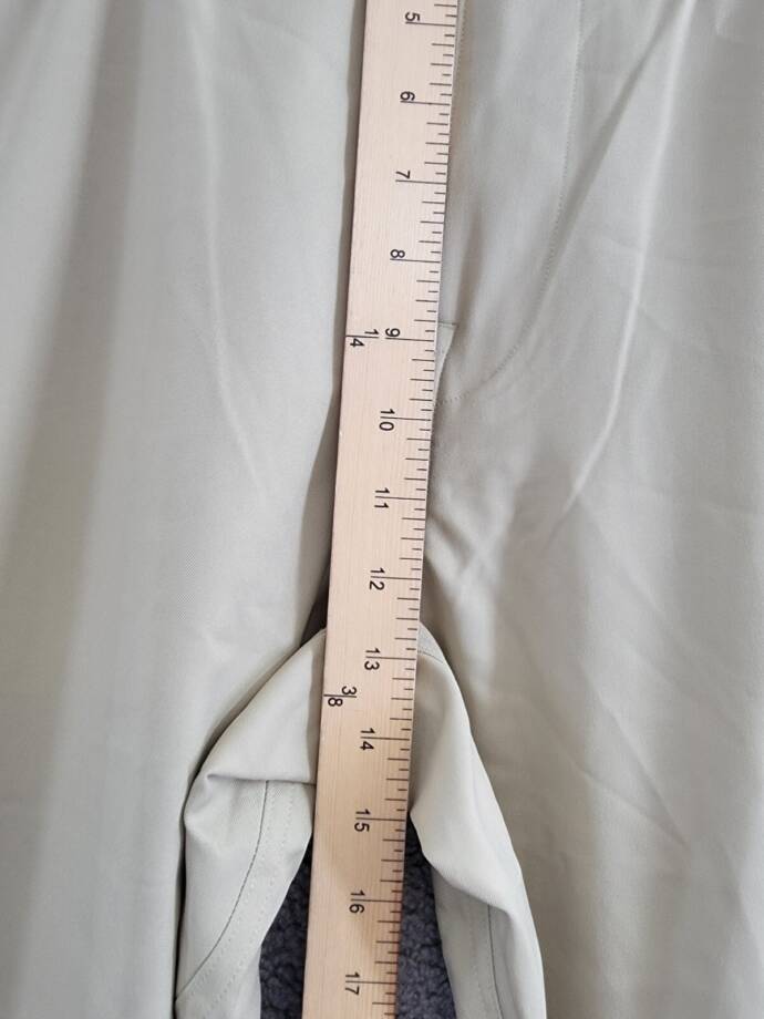 Polo Ralph Lauren Slim-Fit Performance Chino Pants Men's 40/30 Khaki Button Zip