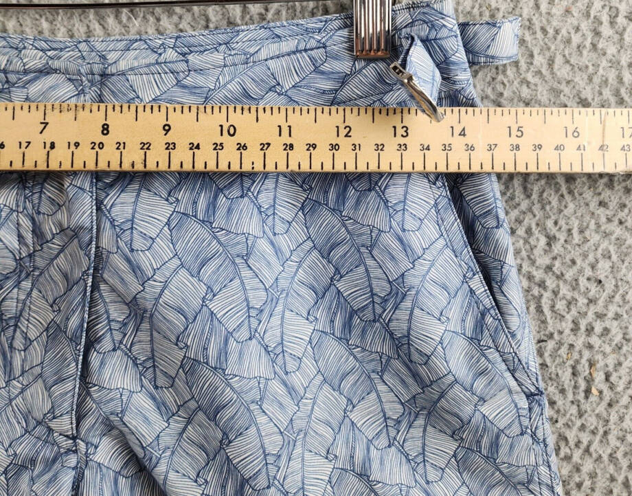 Orlebar Brown Quick Dry Tailored Fit Swim Short Men's Blue Pockets Zip XS