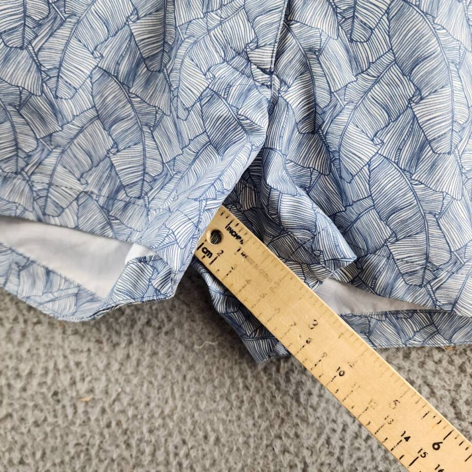 Orlebar Brown Quick Dry Tailored Fit Swim Short Men's Blue Pockets Zip XS