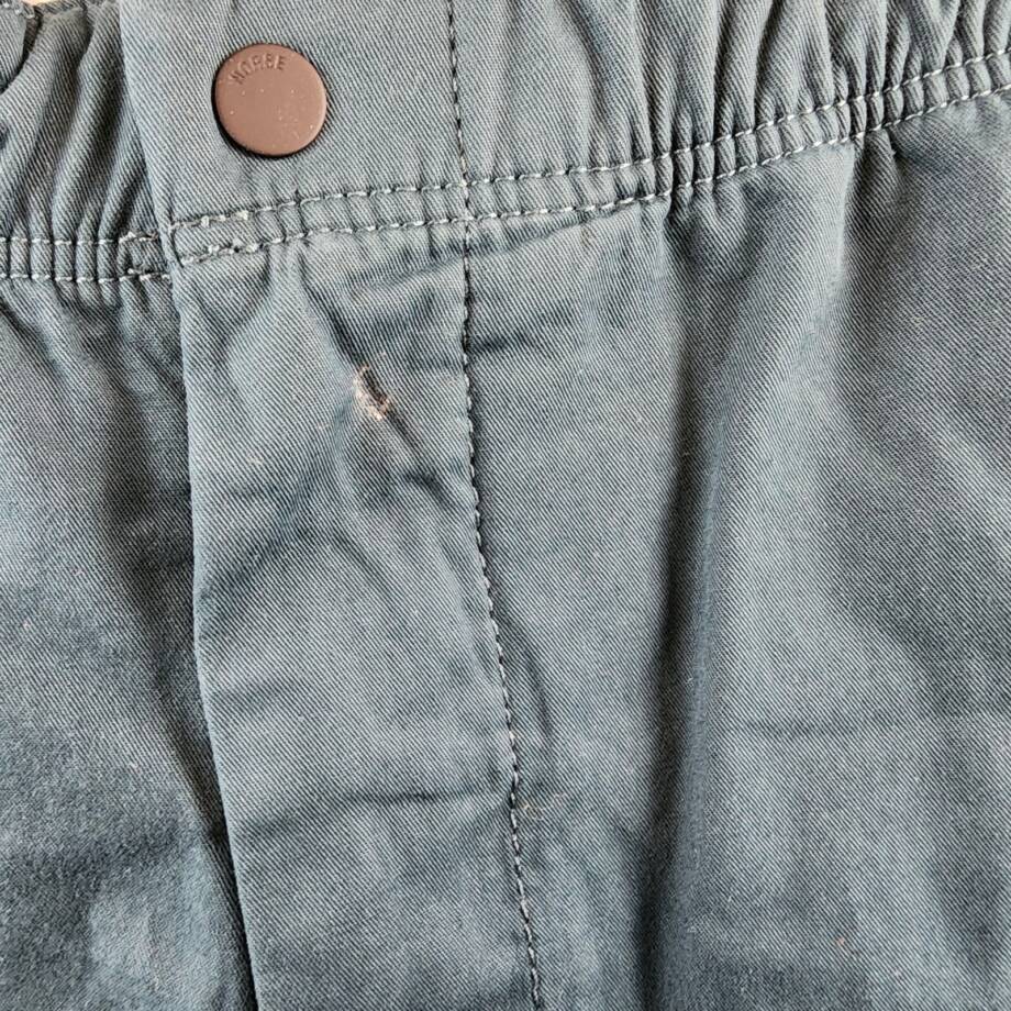 Norse Projects Ezra Elasticized Waist Shorts Men's S Deep Marine Zipper Fly