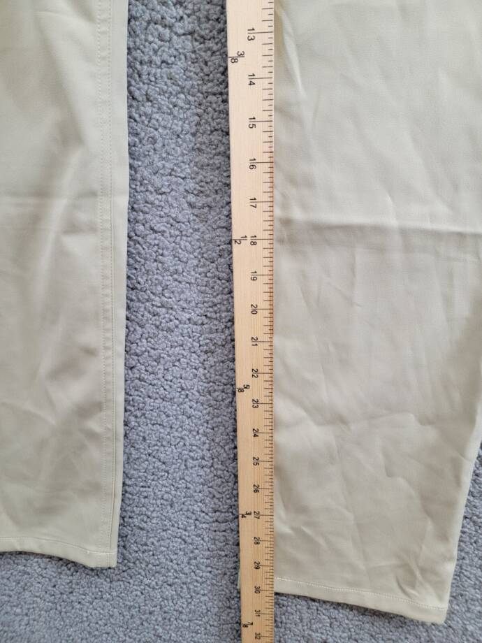 Polo Ralph Lauren Slim-Fit Performance Chino Pants Men's 34/30 Khaki Button Zip