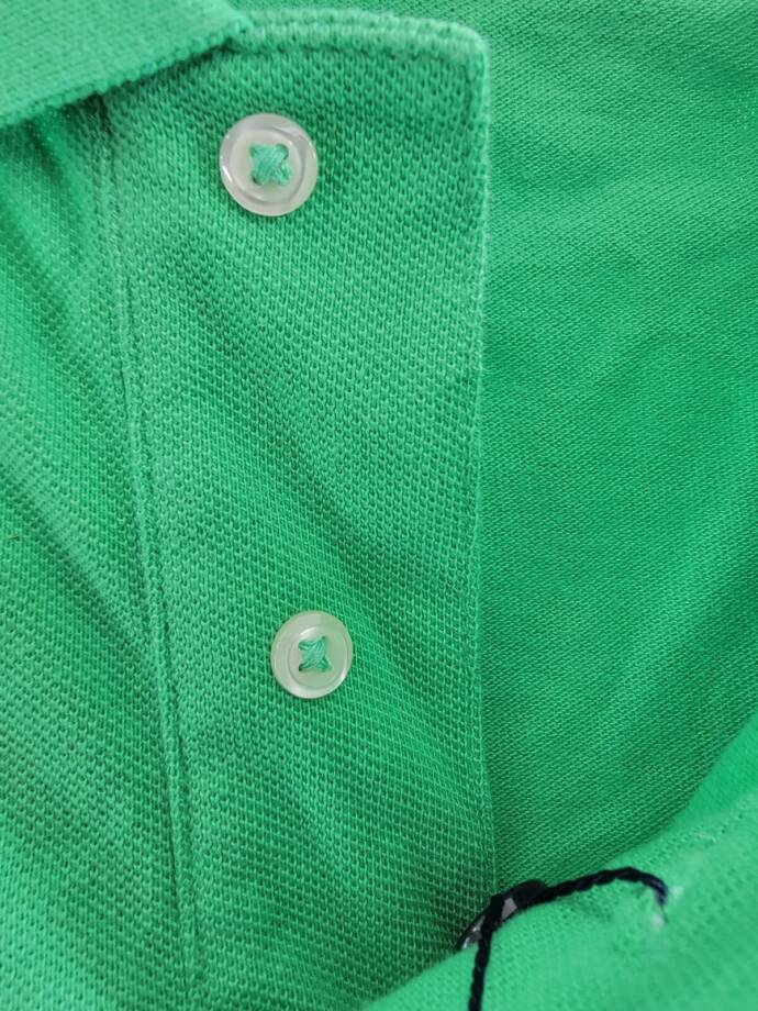 Polo Ralph Lauren Classic-Fit Mesh Polo Shirt Mens S Green Short Sleeve Pullover