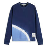 Scotch & Soda Placed Tie Dyed Sweatshirt Mens XL Navy Multi Crewneck Long Sleeve