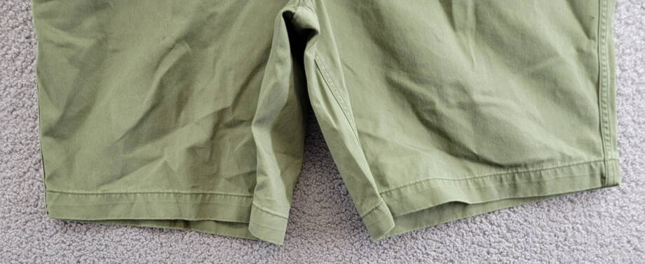 Polo Ralph Lauren Relaxed Fit Twill 10" Short Men's 42 Olive Pockets Button Zip