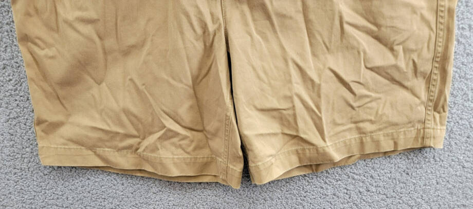Polo Ralph Lauren 8-Inch Relaxed Fit Chino Shorts Men's 40 Sandsurf Button Zip