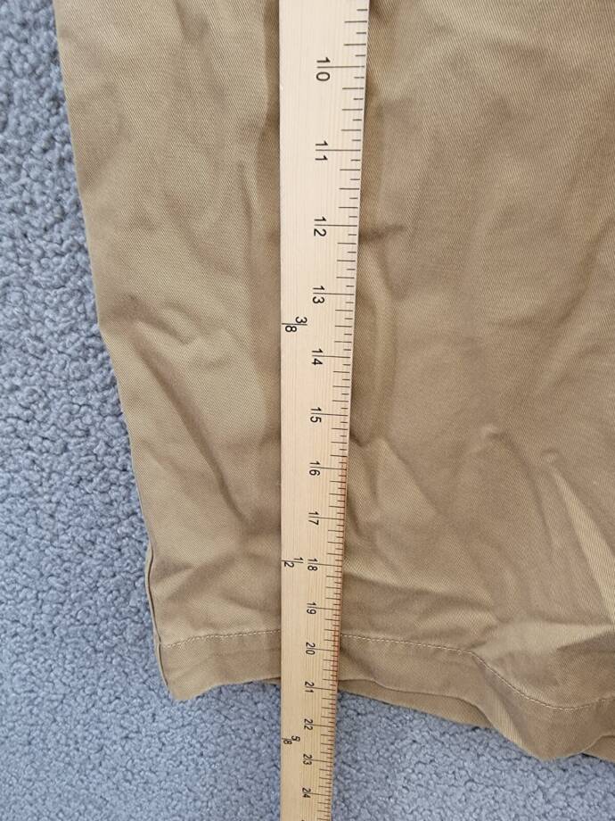 Polo Ralph Lauren 8-Inch Relaxed Fit Chino Shorts Men's 40 Sandsurf Button Zip