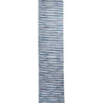 AQUA Wool Blend Space Dye Knit Scarf Women's One Size Blue~