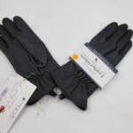 Charter Club Micro Lined Leather Tech Gloves Women's S Black~