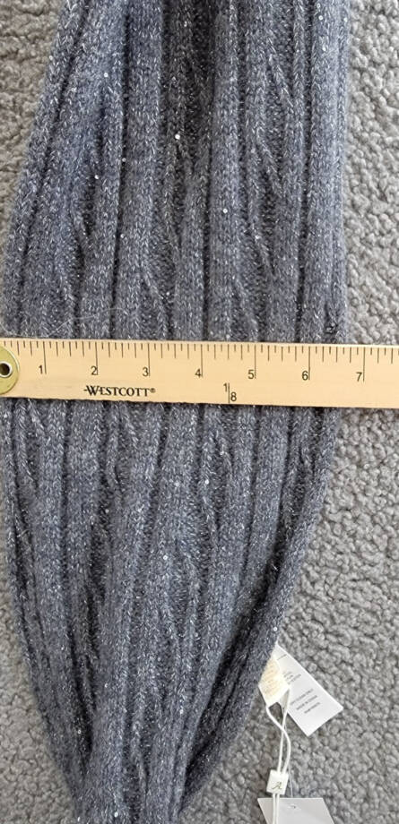 Adrienne Landau Wool The Lyla Scarf Women's One Size Storm Front