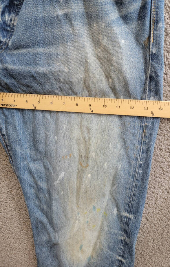 Polo Ralph Lauren Heritage Straight-Fit Distressed Jeans Men's 38x32 Habana~