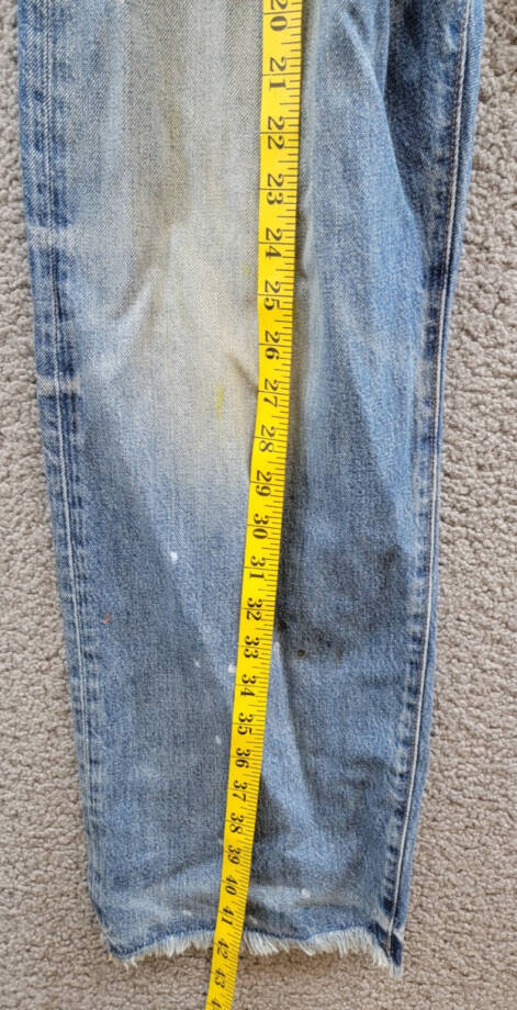 Polo Ralph Lauren Heritage Straight-Fit Distressed Jeans Men's 38x32 Habana~