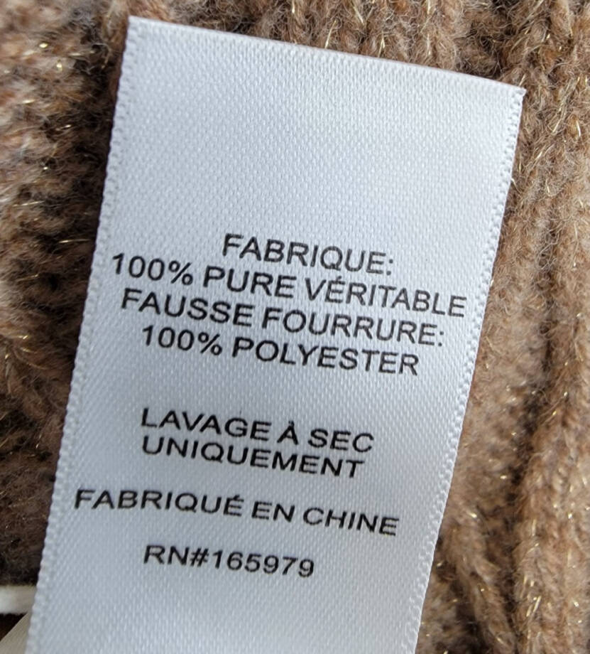 Adrienne Landau Wool The Lyla Scarf Women's One Size Camel Pom-Poms At Ends~