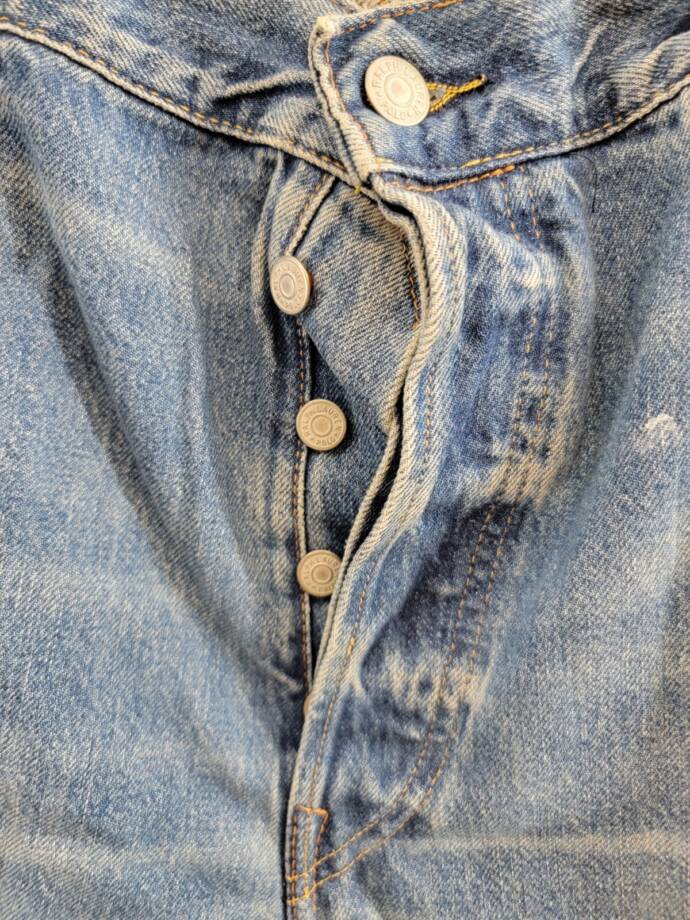 Polo Ralph Lauren Heritage Straight-Fit Distressed Jeans Men's 38x32 Habana~