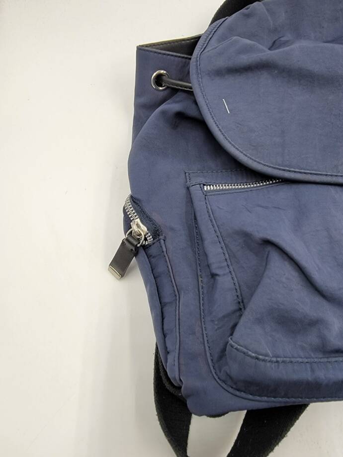 Calvin Klein Kimberly Nylon Backpack Women's One Size Navy Flap Closure
