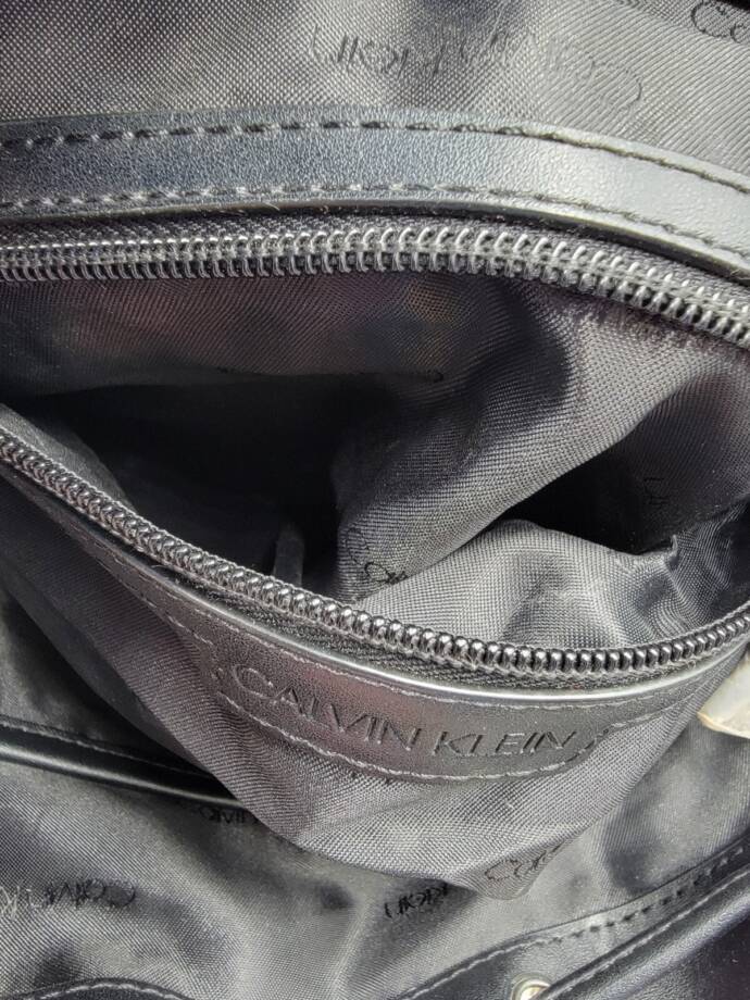 Calvin Klein Kimberly Nylon Backpack Women's One Size Navy Flap Closure