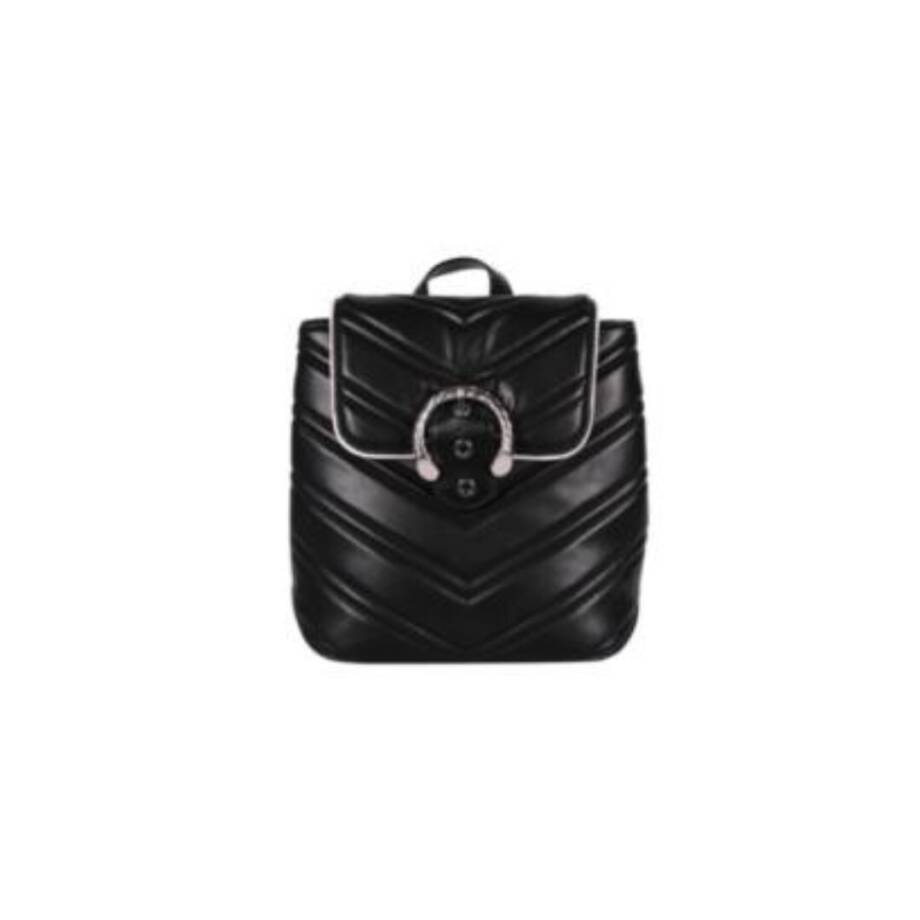 Circus by Sam Edelman Carmen Quilted Faux Leather Backpack Women's Black Solid