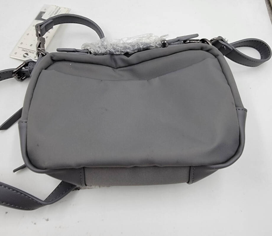 SOL AND SELENE Pristine Crossbody Bag Women's Slate Gray Adjustable Strap